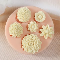 Молд силиконовый "Садовые цветы" 9952267