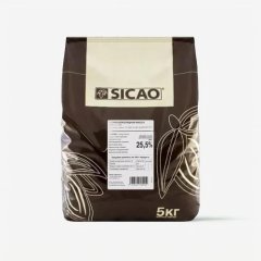 Шоколад белый SICAO 25,5-27% Россия 5 кг CHW-U1934-814