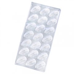 Форма поликарбонатная для шоколада "Шоколадные яйца" 21 шт 4622268