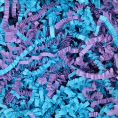 Бумажный наполнитель для упаковки Микс лилово-голубой 2 мм 50 г 4181863