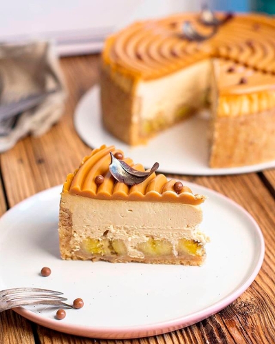 Чизкейк Карамель-банан