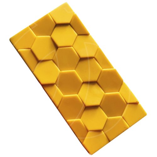 Форма поликарбонатная для шоколада "Медовые соты" 3 шт 7129772