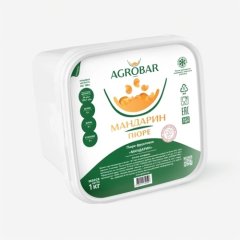Пюре замороженное AGROBAR Мандарин 1 кг 
