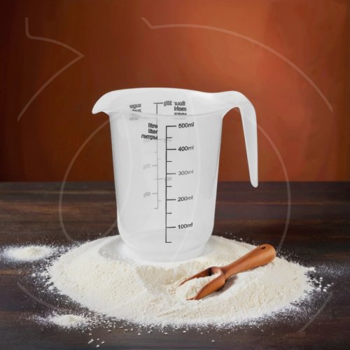 Кувшин пластиковый мерный 500 мл 642920, LF3052ПР