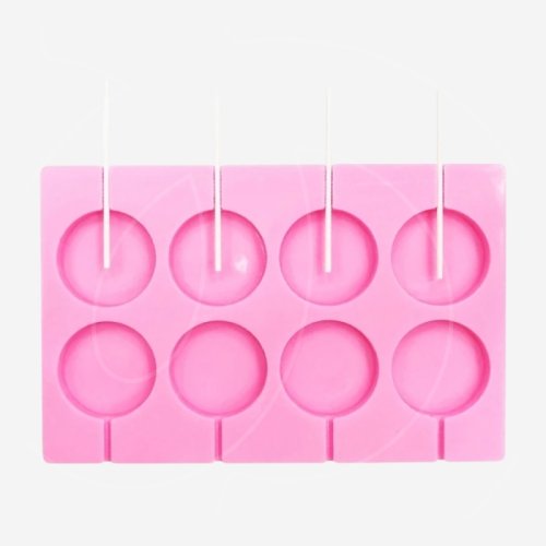 Форма силиконовая для леденцов 5 см 8 шт сф-106