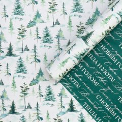 Бумага упаковочная "Волшебный праздник" 100х70 см 9799453