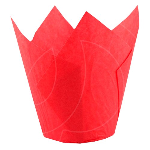 Капсула тюльпан Красная D50 H80 мм 1 шт TULIP R 50*80 E    716050PRE_R, б-32