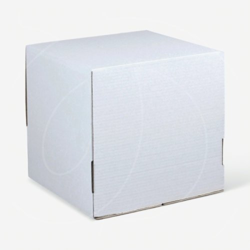 Коробка для торта белая 36х36х40 см 